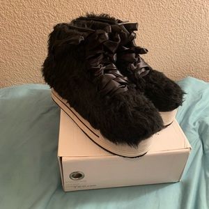 YRU Faux Fur Festival Rave Platforms